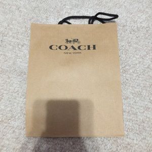 NEW Coach Gift Bag Authentic